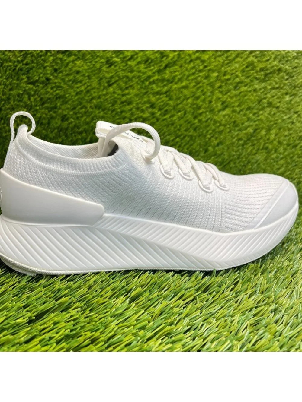 Allbirds Tree Glider Womens Size 7.5‎ White Athletic Running Knit Shoes Sneakers